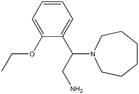 2-azepan-1-yl-2-(2-ethoxyphenyl)ethanamine Struktur