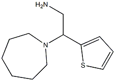 2-azepan-1-yl-2-thien-2-ylethanamine Struktur