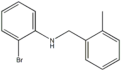 2-bromo-N-[(2-methylphenyl)methyl]aniline Struktur