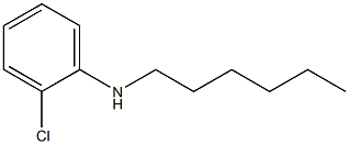 2-chloro-N-hexylaniline Struktur