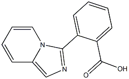 2-imidazo[1,5-a]pyridin-3-ylbenzoic acid Struktur