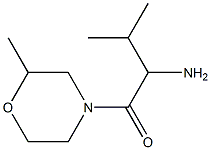 2-methyl-1-[(2-methylmorpholin-4-yl)carbonyl]propylamine Struktur