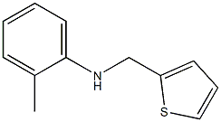 2-methyl-N-(thiophen-2-ylmethyl)aniline Struktur