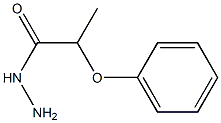 2-phenoxypropanehydrazide Struktur