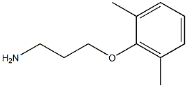 3-(2,6-dimethylphenoxy)propan-1-amine Struktur