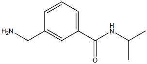 3-(aminomethyl)-N-isopropylbenzamide Struktur