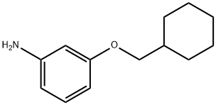 3-(cyclohexylmethoxy)aniline Struktur