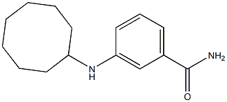 3-(cyclooctylamino)benzamide Struktur