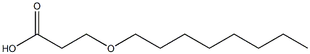 3-(octyloxy)propanoic acid Struktur