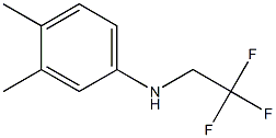 3,4-dimethyl-N-(2,2,2-trifluoroethyl)aniline Struktur