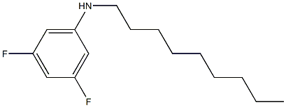 3,5-difluoro-N-nonylaniline Struktur