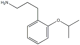 3-[2-(propan-2-yloxy)phenyl]propan-1-amine Struktur