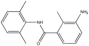 3-amino-N-(2,6-dimethylphenyl)-2-methylbenzamide Struktur