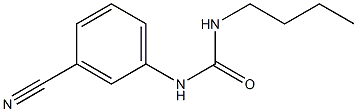 3-butyl-1-(3-cyanophenyl)urea Struktur