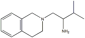 3-methyl-1-(1,2,3,4-tetrahydroisoquinolin-2-yl)butan-2-amine Struktur