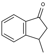 3-methyl-2,3-dihydro-1H-inden-1-one Struktur