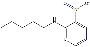 3-nitro-N-pentylpyridin-2-amine Struktur