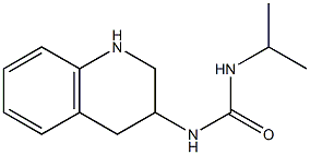 3-propan-2-yl-1-1,2,3,4-tetrahydroquinolin-3-ylurea Struktur