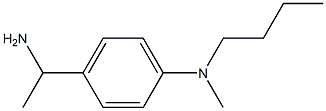 4-(1-aminoethyl)-N-butyl-N-methylaniline Struktur