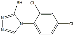 4-(2,4-dichlorophenyl)-4H-1,2,4-triazole-3-thiol Struktur