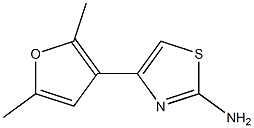 4-(2,5-dimethylfuran-3-yl)-1,3-thiazol-2-amine Struktur