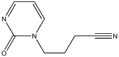 4-(2-oxopyrimidin-1(2H)-yl)butanenitrile Struktur