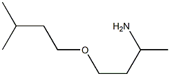 4-(3-methylbutoxy)butan-2-amine Struktur