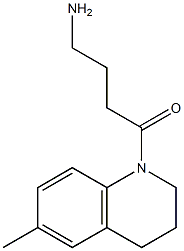 4-(6-methyl-3,4-dihydroquinolin-1(2H)-yl)-4-oxobutan-1-amine Struktur