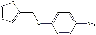 4-(furan-2-ylmethoxy)aniline Struktur