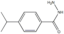 4-(propan-2-yl)benzohydrazide Struktur