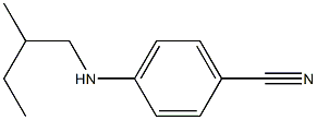 4-[(2-methylbutyl)amino]benzonitrile Struktur