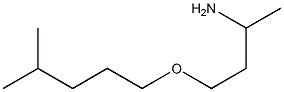 4-[(4-methylpentyl)oxy]butan-2-amine Struktur