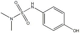 4-[(dimethylsulfamoyl)amino]phenol Struktur