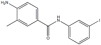 4-amino-N-(3-iodophenyl)-3-methylbenzamide Struktur