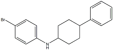 4-bromo-N-(4-phenylcyclohexyl)aniline Struktur