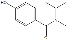 4-hydroxy-N-methyl-N-(propan-2-yl)benzamide Struktur