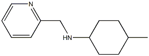 4-methyl-N-(pyridin-2-ylmethyl)cyclohexan-1-amine Struktur