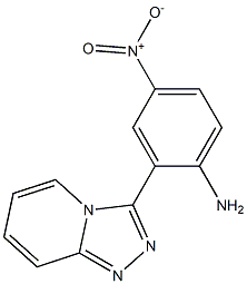 4-nitro-2-[1,2,4]triazolo[4,3-a]pyridin-3-ylaniline Struktur