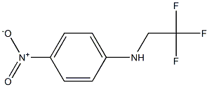 4-nitro-N-(2,2,2-trifluoroethyl)aniline Struktur