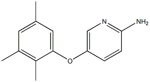 5-(2,3,5-trimethylphenoxy)pyridin-2-amine Struktur