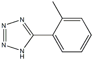 5-(2-methylphenyl)-1H-1,2,3,4-tetrazole Struktur