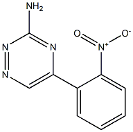 5-(2-nitrophenyl)-1,2,4-triazin-3-amine Struktur