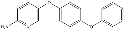 5-(4-phenoxyphenoxy)pyridin-2-amine Struktur