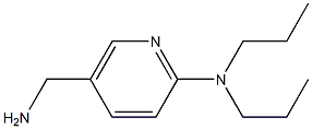 5-(aminomethyl)-N,N-dipropylpyridin-2-amine Struktur