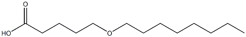 5-(octyloxy)pentanoic acid Struktur