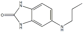 5-(propylamino)-2,3-dihydro-1H-1,3-benzodiazol-2-one Struktur