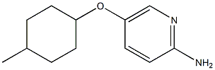 5-[(4-methylcyclohexyl)oxy]pyridin-2-amine Struktur