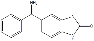 5-[amino(phenyl)methyl]-2,3-dihydro-1H-1,3-benzodiazol-2-one Struktur