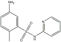 5-amino-2-methyl-N-(pyridin-2-yl)benzene-1-sulfonamide Struktur