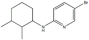 5-bromo-N-(2,3-dimethylcyclohexyl)pyridin-2-amine Struktur